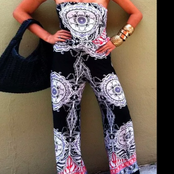 💕Off the shoulder Jumpsuit - Picture 4 of 5